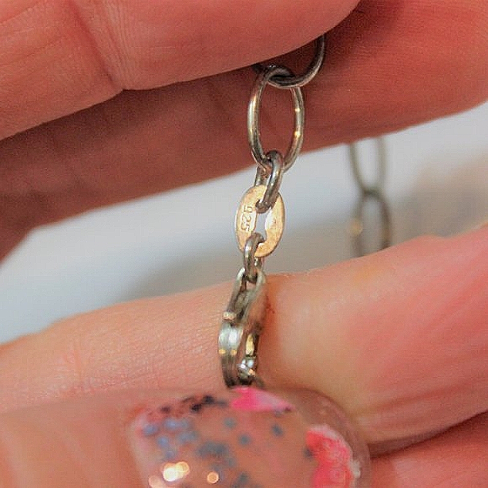 Sterling Silver Interlocking Hammered Metal Loopy… - image 3